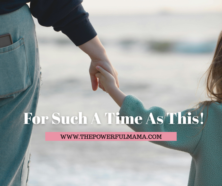 For Such A Time As This!